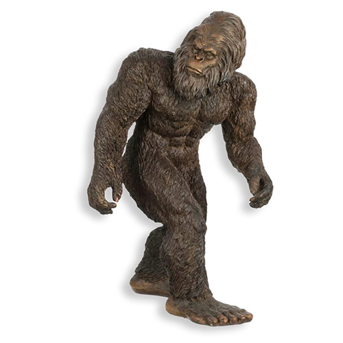 Desktop sized Bigfoot statue